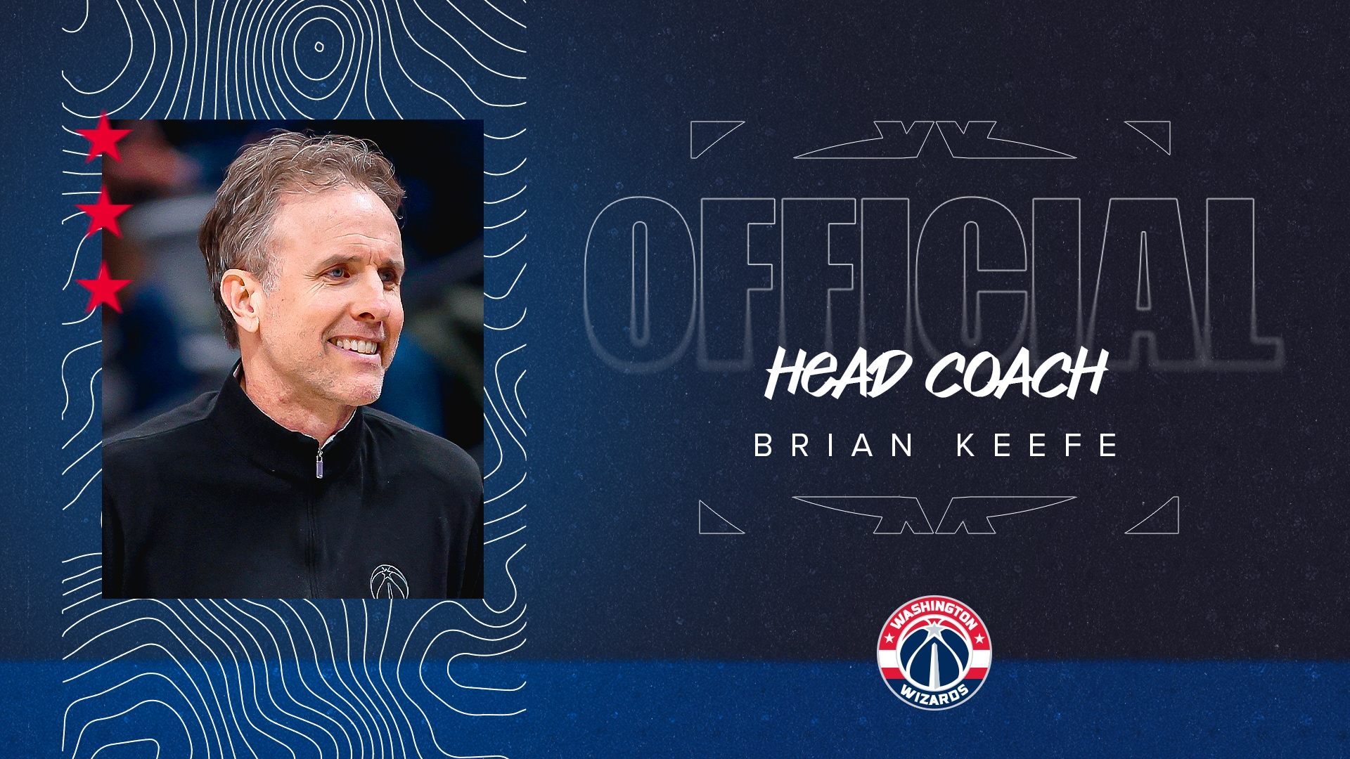 布莱恩·基夫被任命为华盛顿奇才队正式主教练